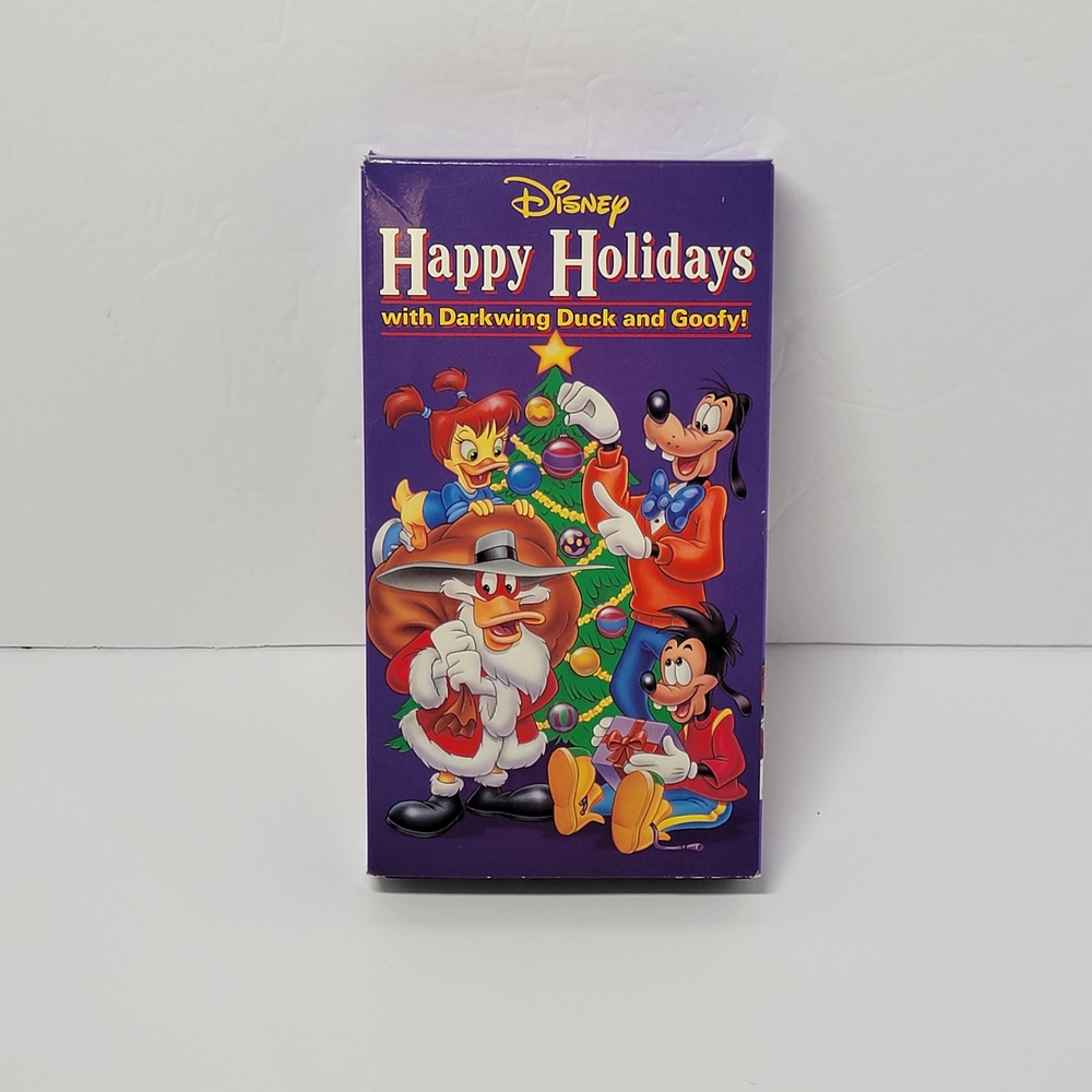 Disney Happy Holidays with‎ Darkwing Duck and Goofy VHS